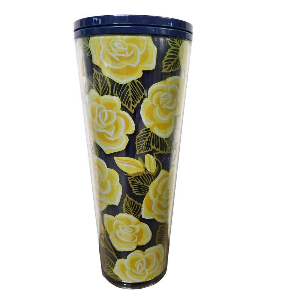 Starbucks 2019 Yellow Rose Of Texas Limited Local Series 24oz Tumbler *FLAW READ - Picture 2 of 12